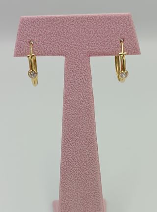 Pendientes de oro de 18kt.