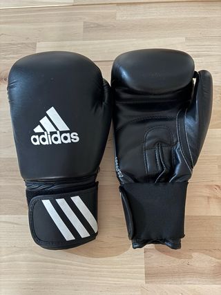 Guantes boxeo Adidas negros 12oz