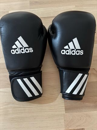 Guantes boxeo Adidas negros 12oz