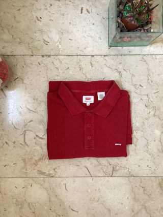 Polo Levi's Uomo Rossa Tg M