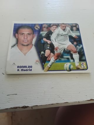 Cromo Ronaldo 2005-06. ¡Exclusiva!