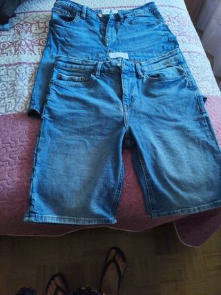 Shorts vaqueros Springfield -talla S
