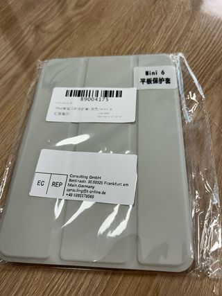 Funda iPad Mini 6 Gris