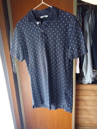 Polo C&A negro talla XS