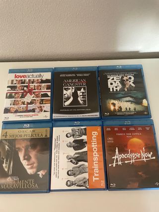 6 Blu-rays: Pack de Películas