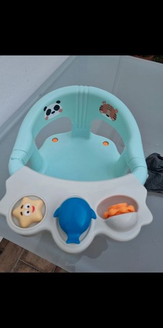 Asiento bañera niños usado dos veces