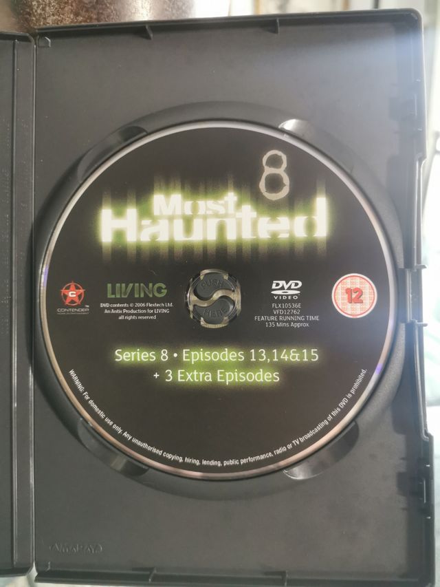 DVD Most Haunted 8 Episodios 13-15