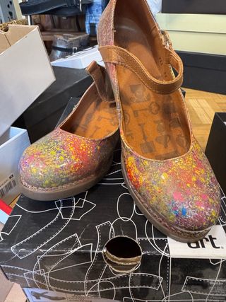Zapatos Art multicolor, talla 38, nuevos
