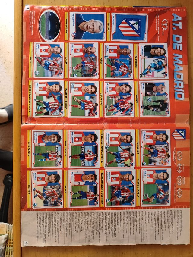 Álbum Liga Este 07-08: cromos fútbol