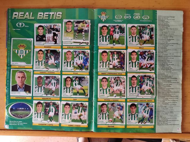 Álbum Liga Este 07-08: cromos fútbol
