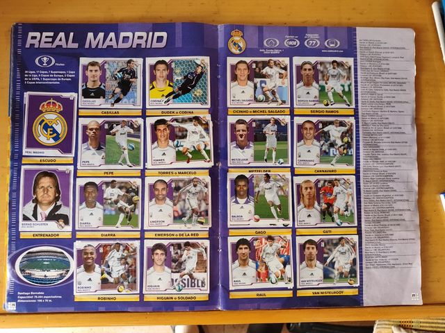 Álbum Liga Este 07-08: cromos fútbol