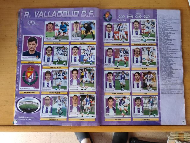 Álbum Liga Este 07-08: cromos fútbol