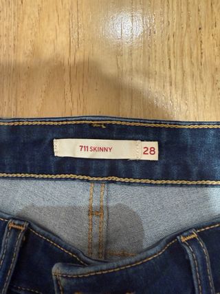 Levi's 711 Skinny Jeans - Azul