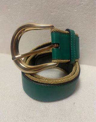 Cintura YvesSaintLaurent vintage verde