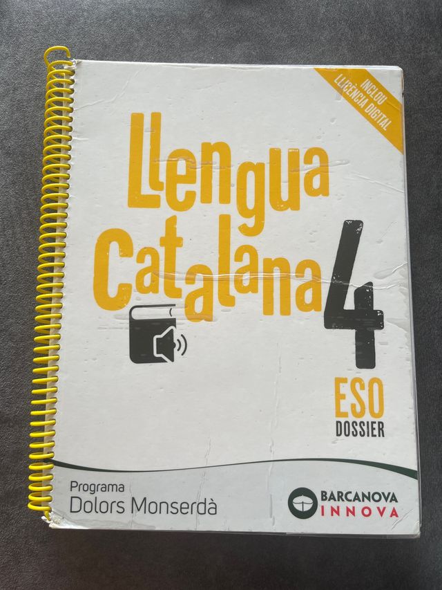 Dolors Monserdà 4 ESO. Dossier. Llengua catalan...