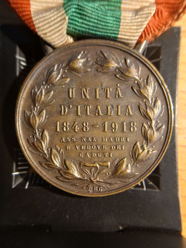 Medalla unità d'Italia