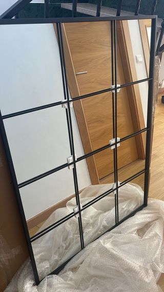 OFERTON! Espejo ventana forja industrial 120x90cm
