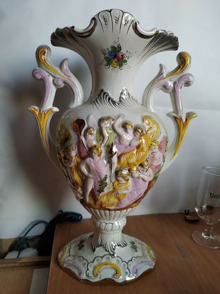Jarrón porcelana Alcobaca
