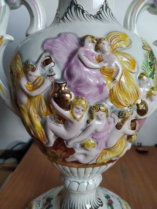 Jarrón porcelana Alcobaca