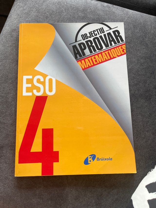 Objectiu aprovar Matemàtiques 4 ESO