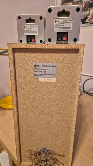 Sistema sonido 5.1 Bluesky y LG