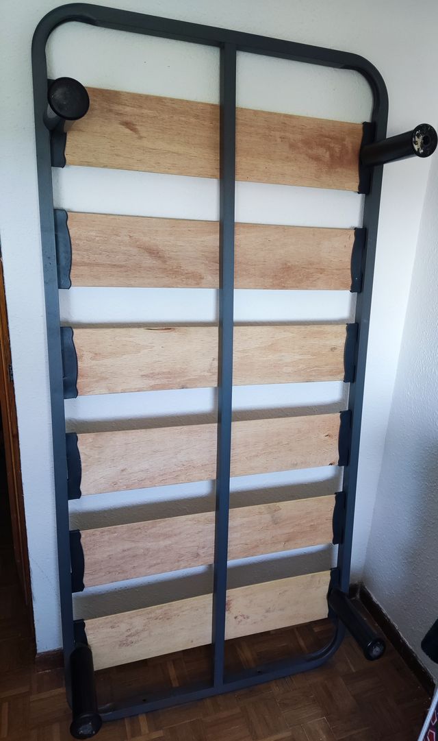 Somier muelles 90 cm y Somier láminas 90 cm