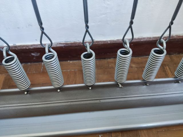 Somier muelles 90 cm y Somier láminas 90 cm