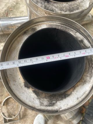 Tubos chimenea acero inoxidable