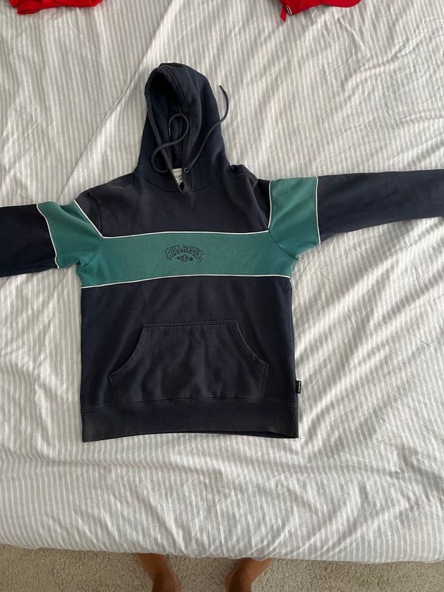 Sudadera Billabong XS Azul Verde