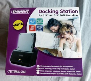 Docking Station para disco duro SATA 2,5 y 3,5