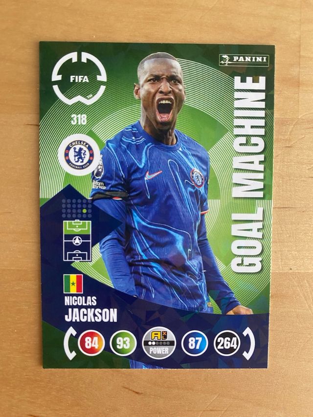 Goal Machine Nicolas Jackson Adrenalyn XL Fifa CWC