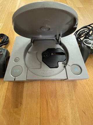 PlayStation 1 Sony Gris Plata