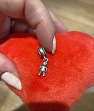 2 Charms Pandora plata originales