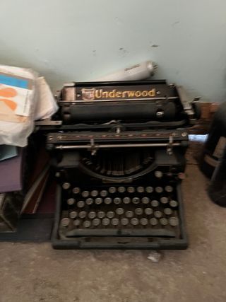 Máquina escribir Underwood