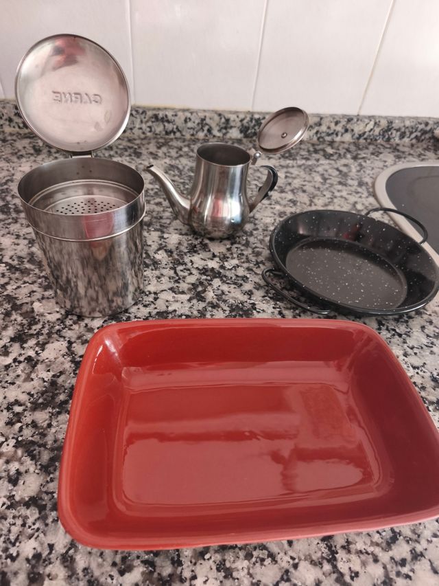 Sartén Paella 14cm + Menaje