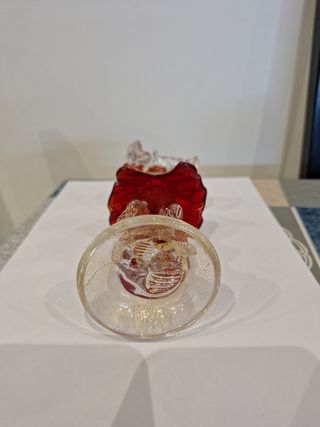 Figura Murano: Cristal rojo