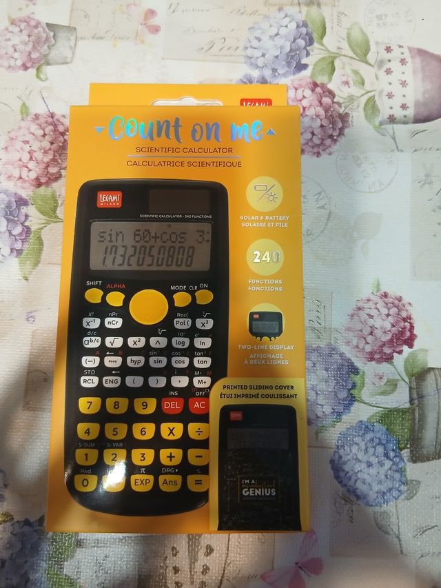 Calculadora Científica Legami Count On me Genius