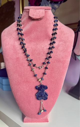 Conjunto Tous plata y sodalita ya descatalogado 