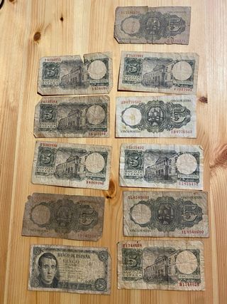 Lote Peseta: 1268 ptas - Monedas y Billetes