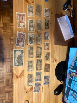 Lote Peseta: 1268 ptas - Monedas y Billetes