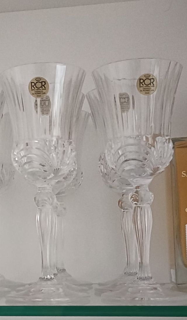 6 Calici Vino RCR Cristallo