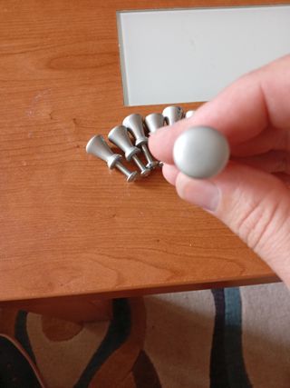 8 Tiradores Armario Metal