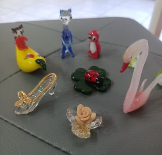 Lotto animali e vari in vetro di Murano ed altro