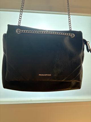 Bolso negro Paco Martínez - Cadena