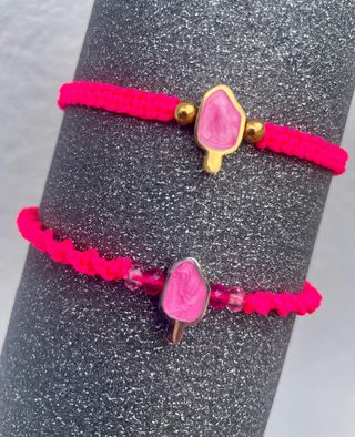 Pulseras helado handmade