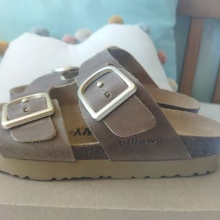 Sandalias Billowy piel marrón - 37