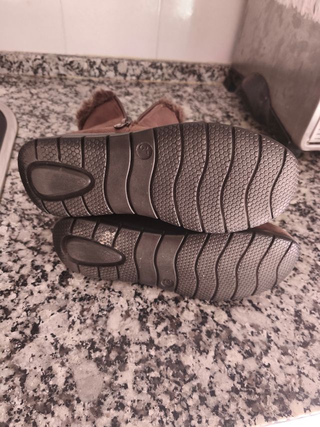 Botas Marrón Piel Sintética