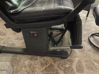 Sillón masaje ECUS - Piel sintética negra