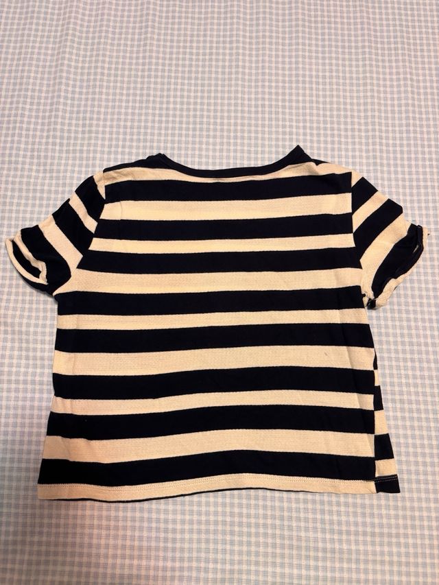 Camisetas marinera rayas azul y blanco