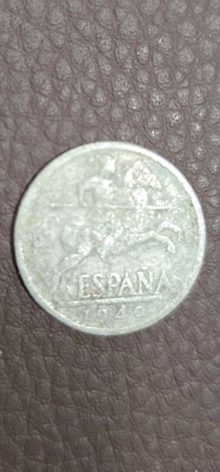 Moneda España 10 céntimos 1940